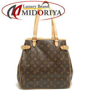 Louis Vuitton Monogram Batignolles Vertical Tote Bag Brown